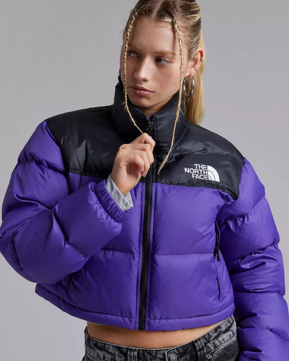 The North Face Nuptse Cropped Puffer Jacket