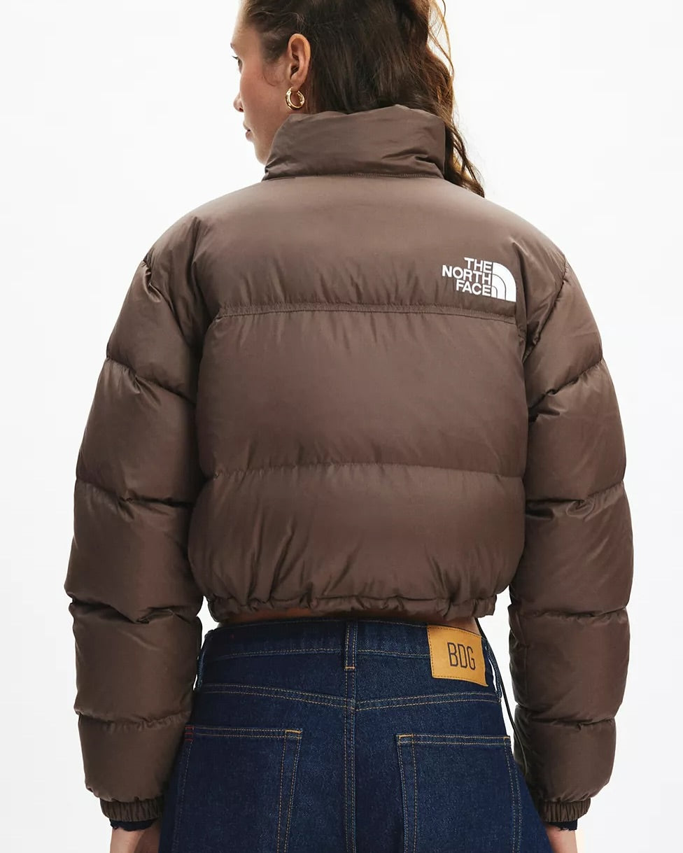 The North Face Nuptse Cropped Puffer Jacket