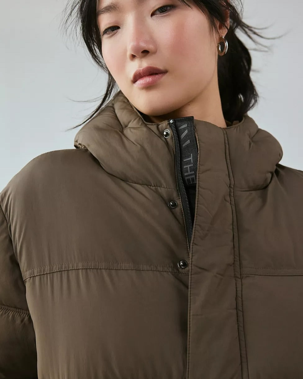 The Very Warm Solid Anorak Puffer Coat