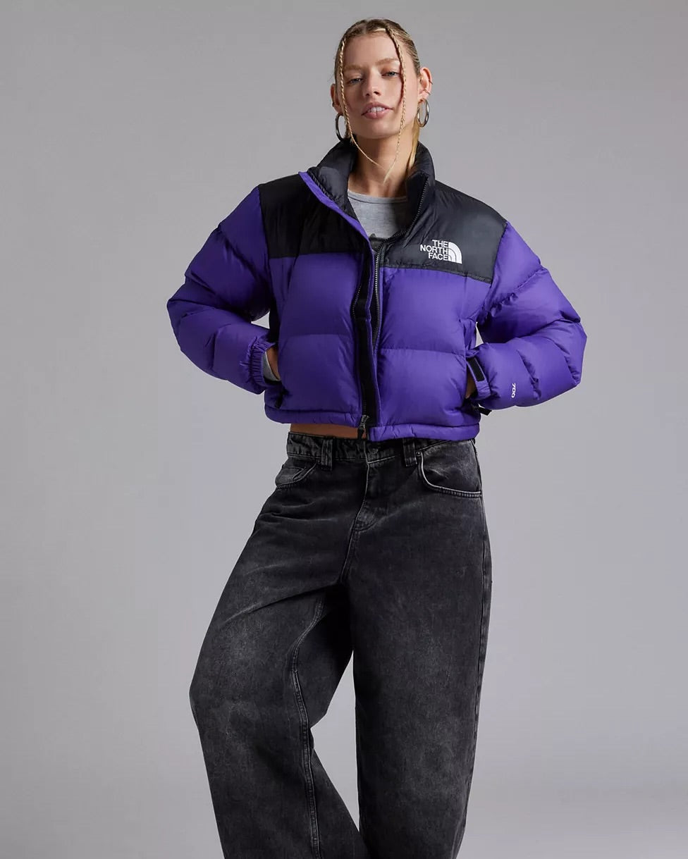 The North Face Nuptse Cropped Puffer Jacket
