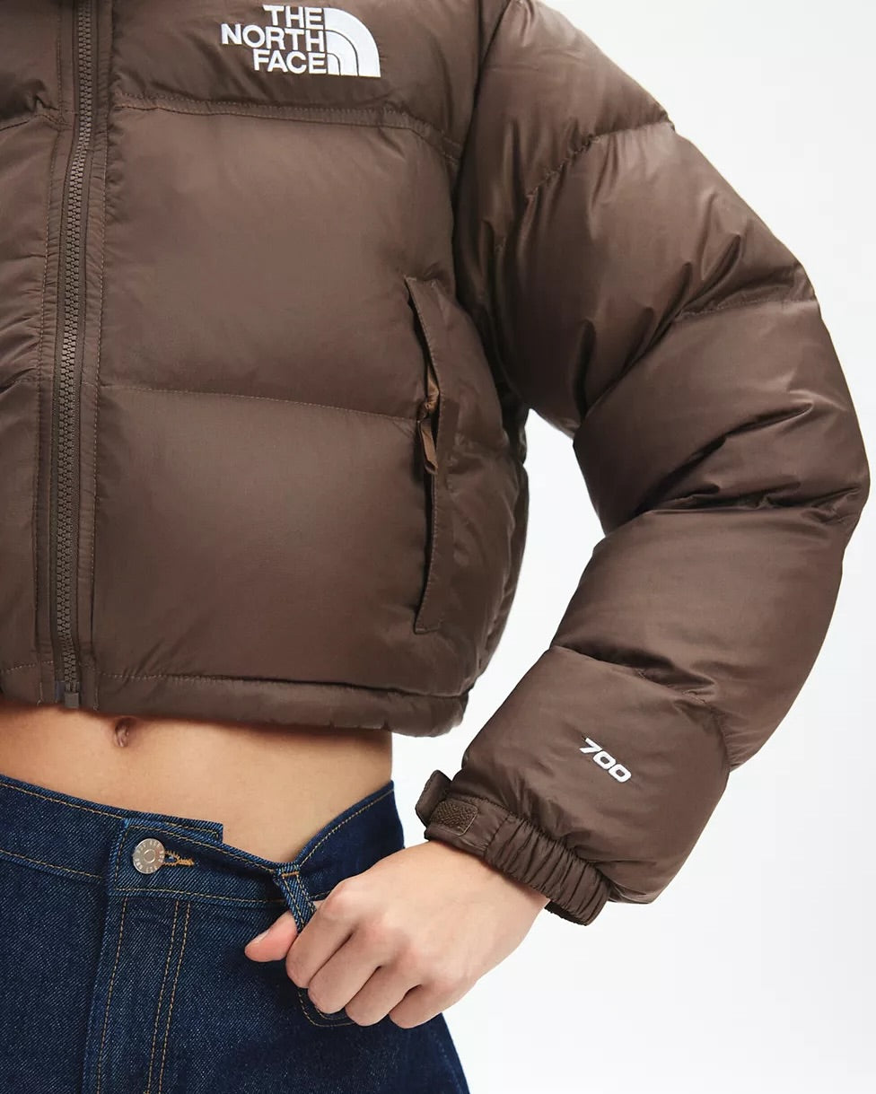 The North Face Nuptse Cropped Puffer Jacket