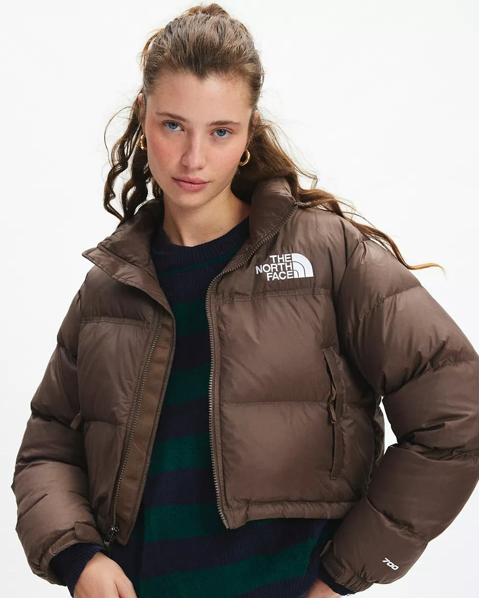 The North Face Nuptse Cropped Puffer Jacket