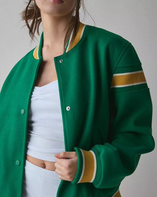 BDG Justin Varsity Bomber Jacket