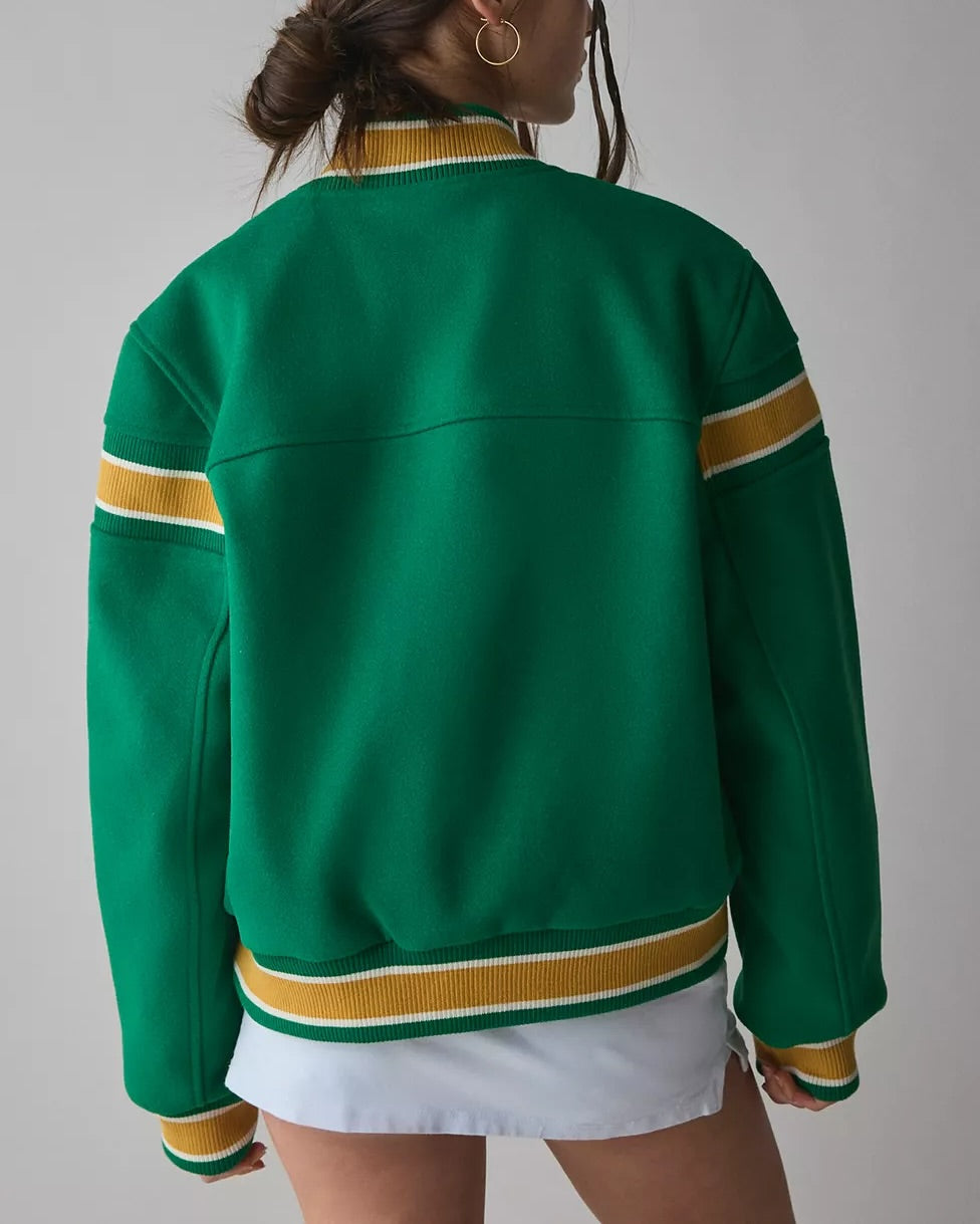 BDG Justin Varsity Bomber Jacket