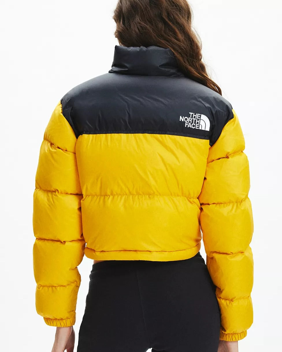 The North Face Nuptse Cropped Puffer Jacket