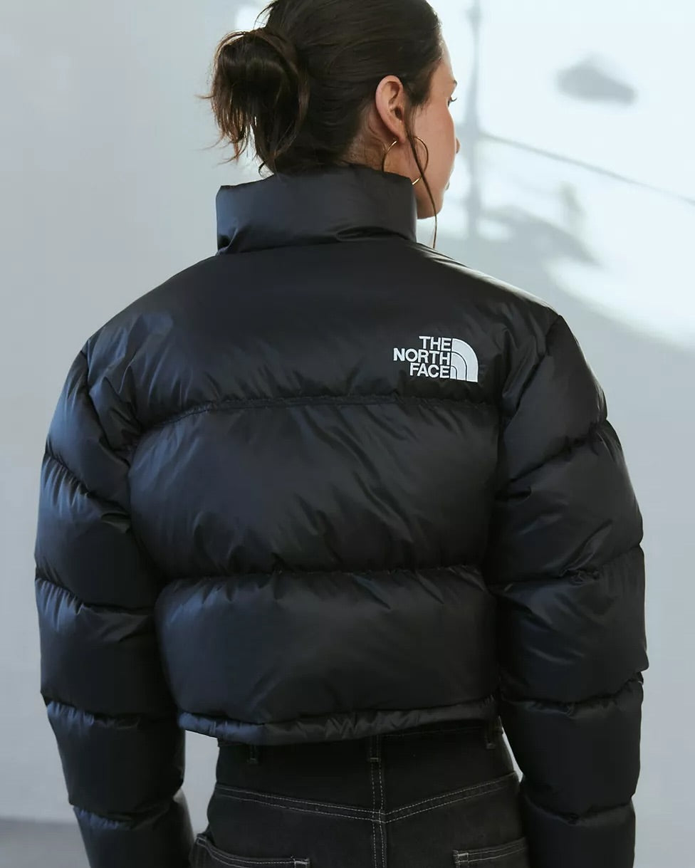 The North Face Nuptse Cropped Puffer Jacket