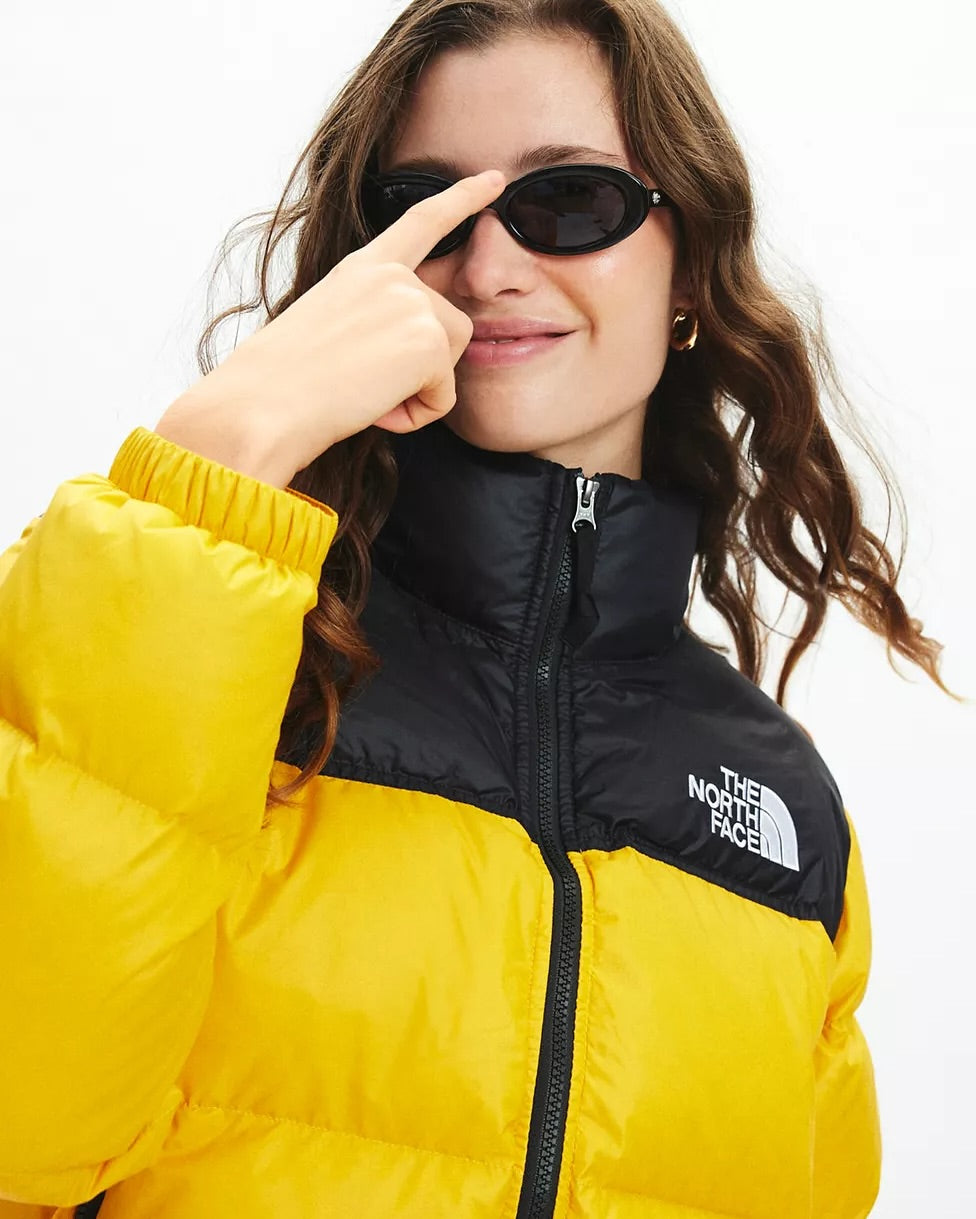 The North Face Nuptse Cropped Puffer Jacket