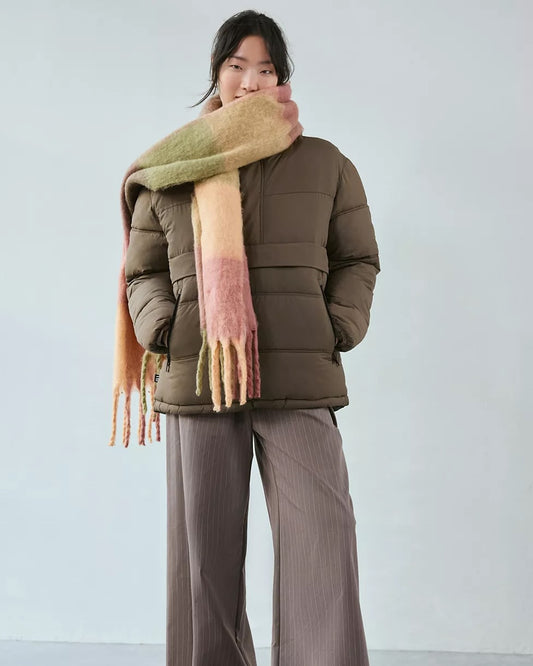 The Very Warm Solid Anorak Puffer Coat