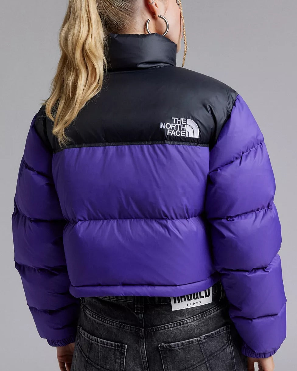 The North Face Nuptse Cropped Puffer Jacket